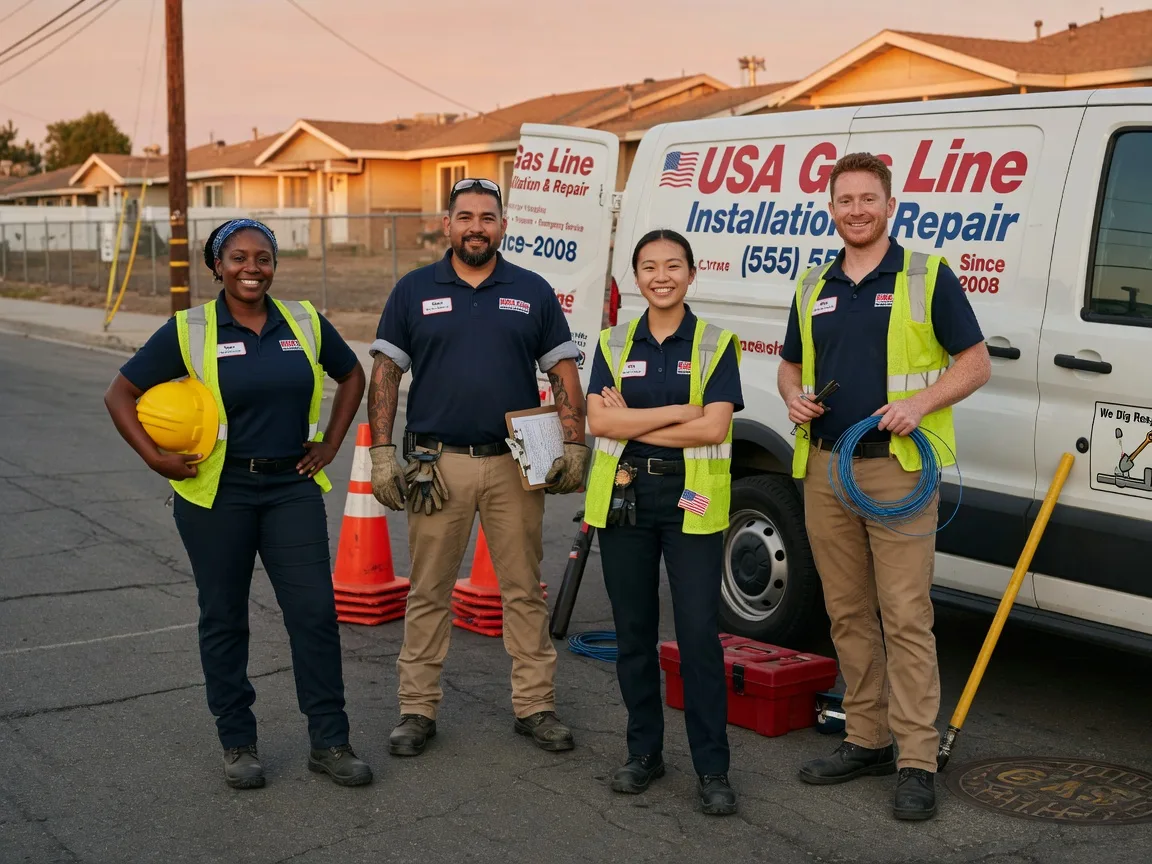 Gas Line Installation company in Gilby, ND